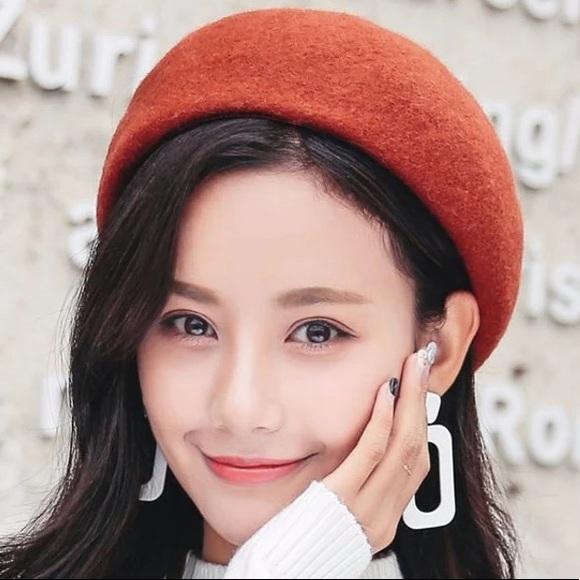 Adjustable Thick Wool Beret - Picture 5 of 10